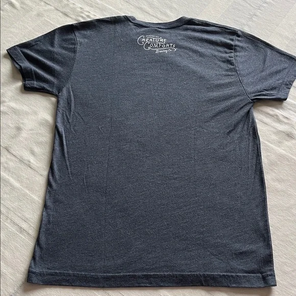 Creature Comforts Brewery Men’s Small T-Shirt blue - Picture 4 of 7